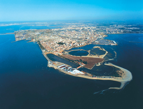 Vista aérea do Barreiro